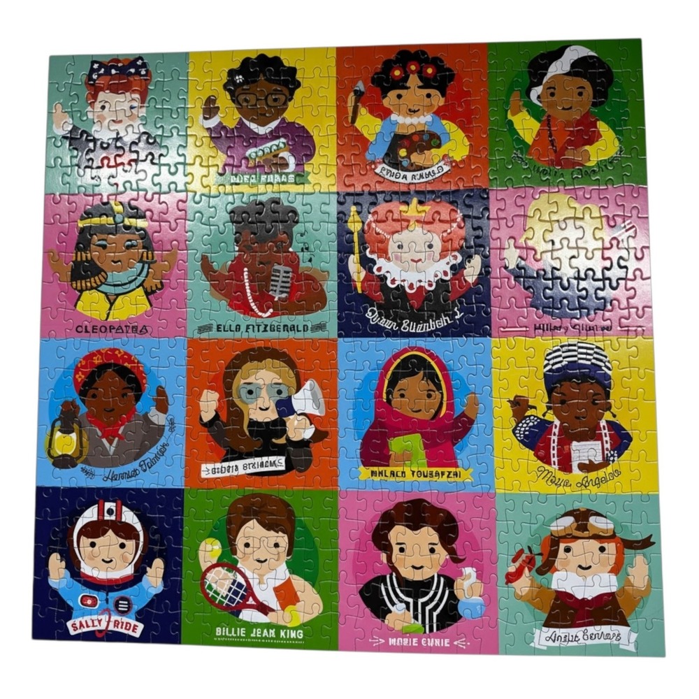 Mudpuppy Little Feminist 500 Pieces Puzzle Complete